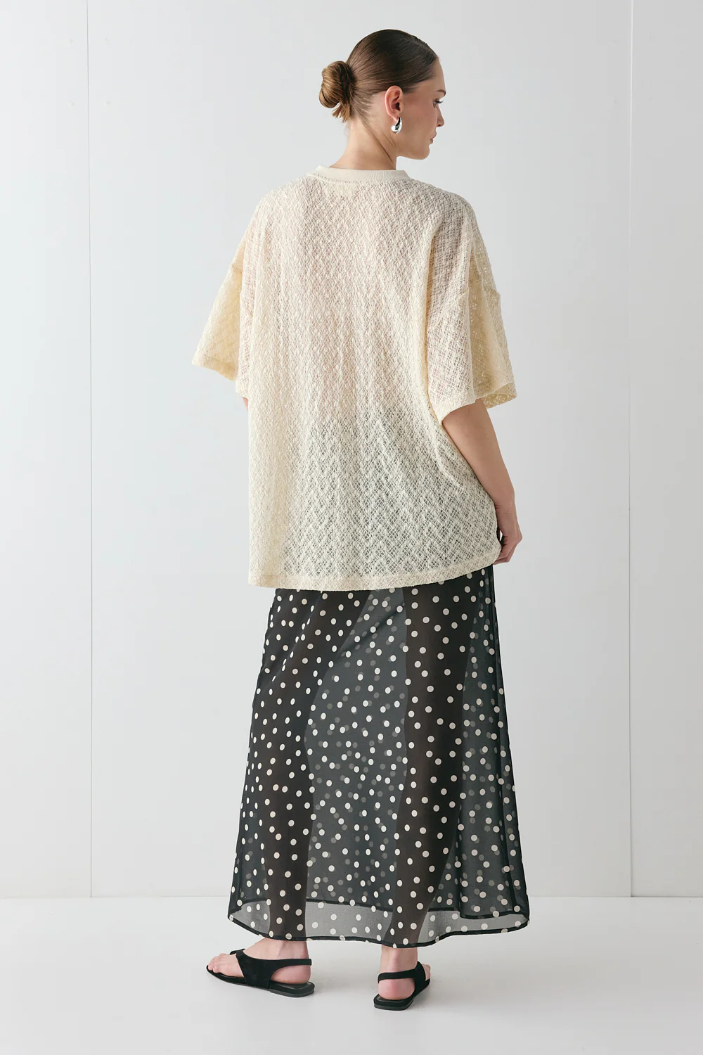 Willow Lace Tee Cream - Image 7