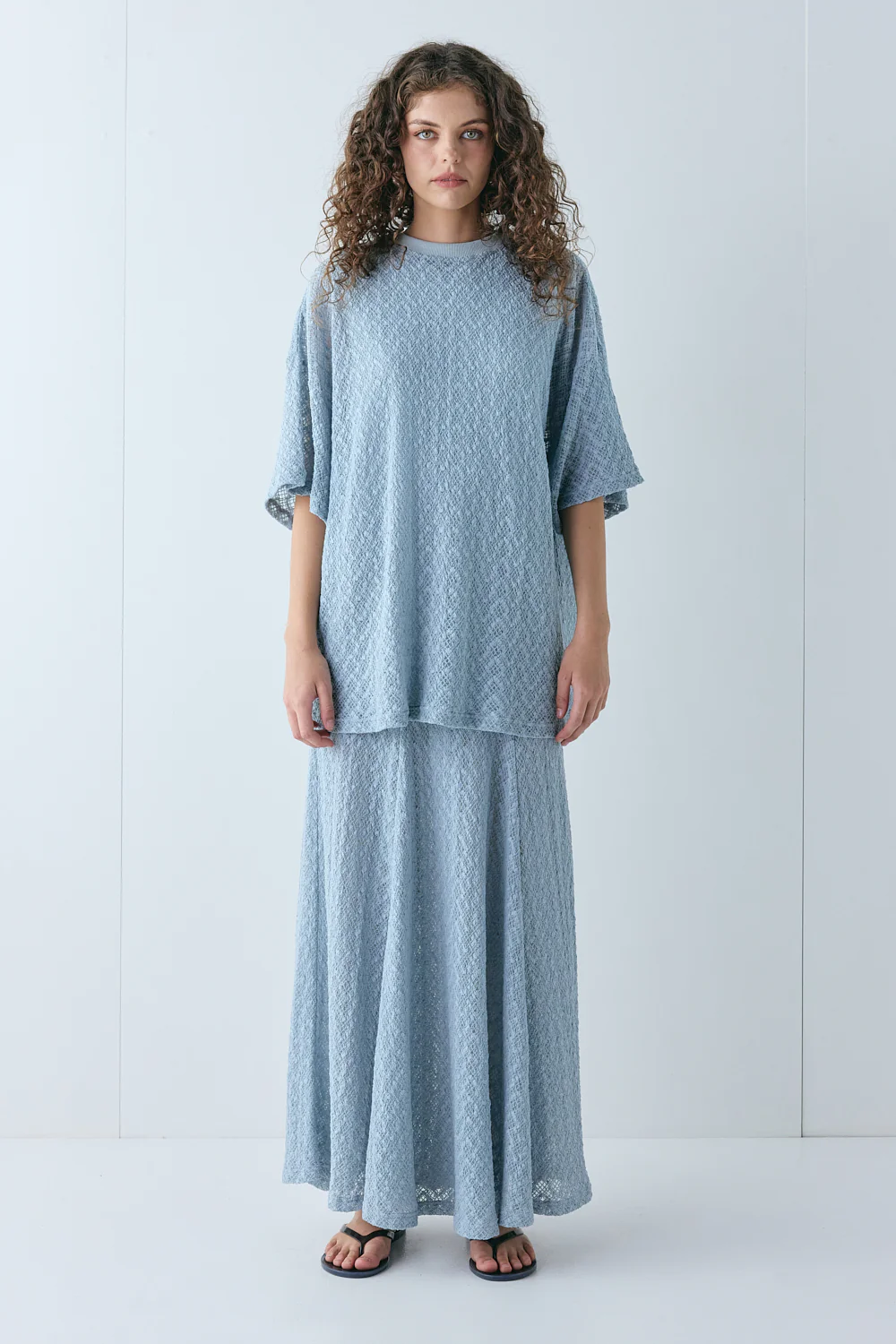 Willow Lace Tee Powder - Image 4