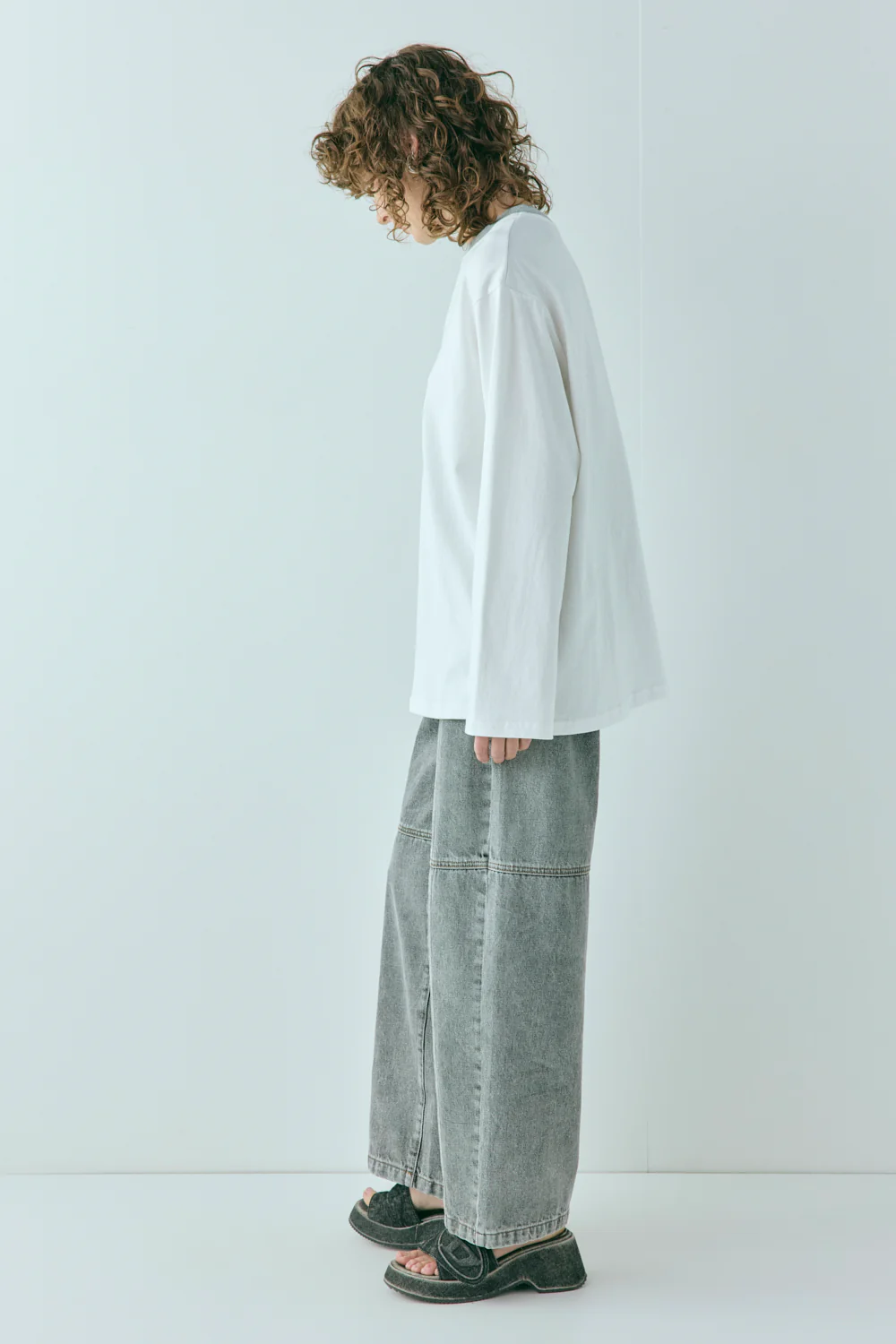 Willow Long Sleeve Tee White - Image 3