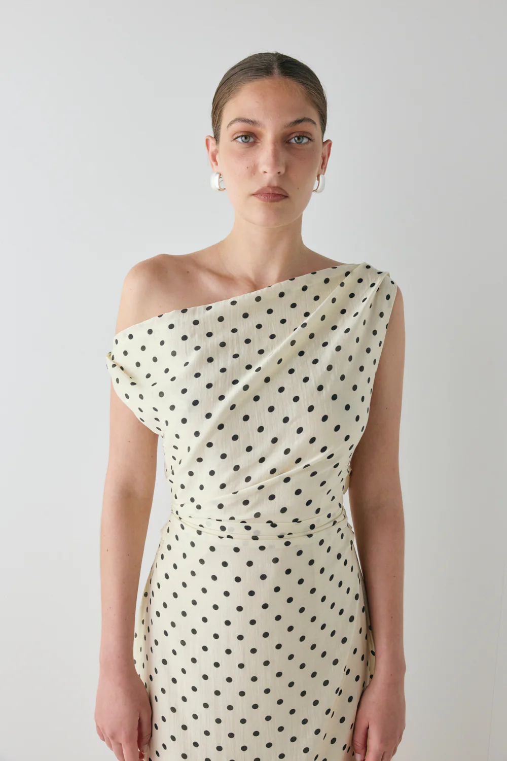 Yvonne Maxi Dress Polka Dot - Image 5