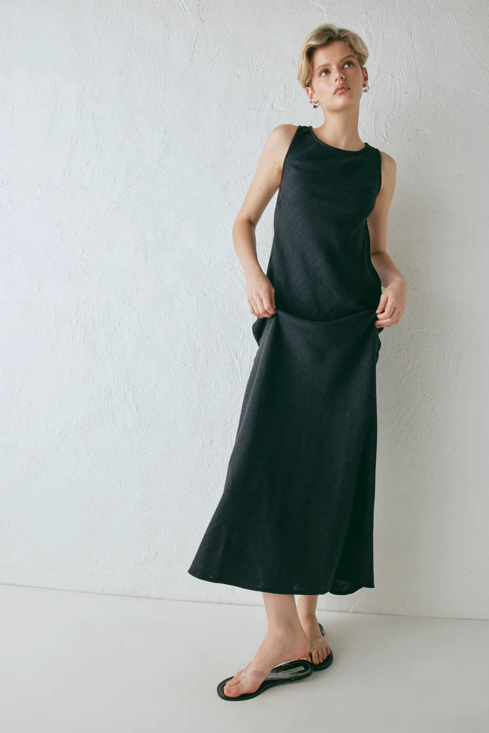 Zaria Maxi Dress Black - Image 4