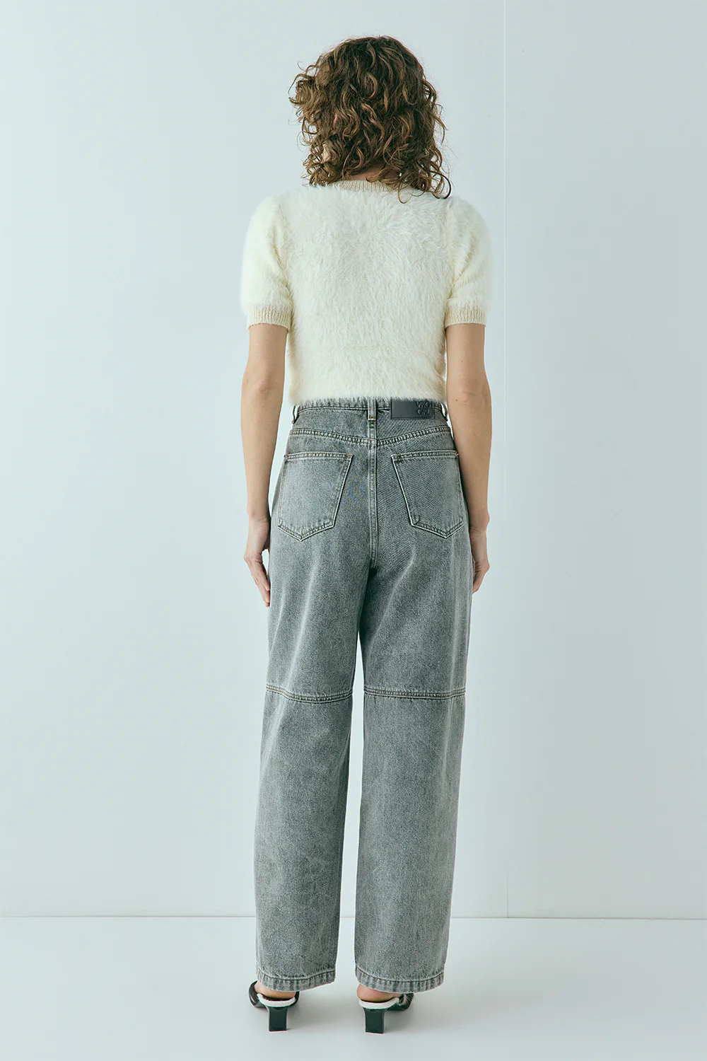 Zora Denim Jeans Washed Grey - Image 10